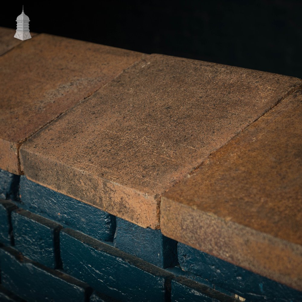 Wave Wall Copings, Batch of 19 Wave Scroll Coping Stones - 5.5M Run