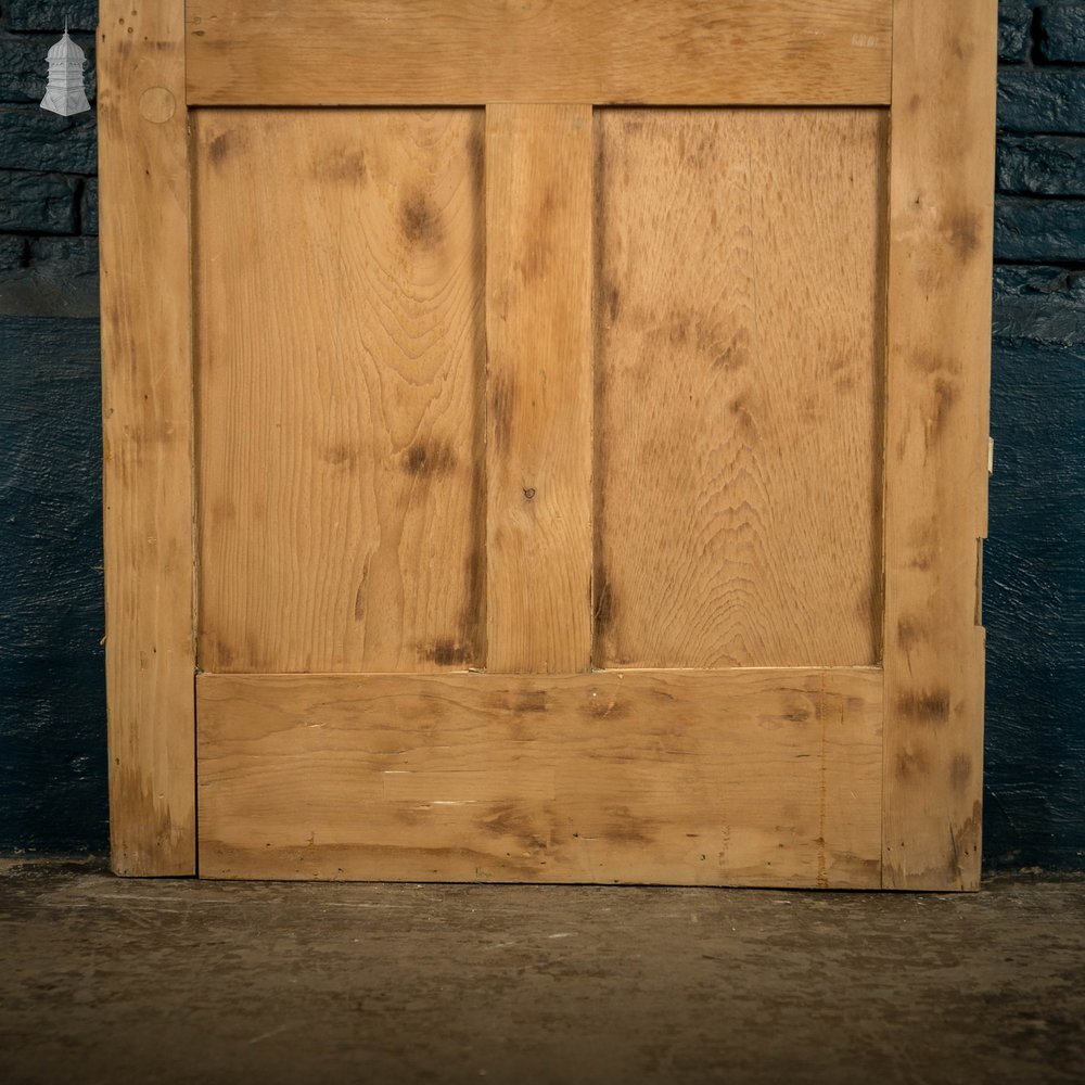 Victorian Glazed Door, Half Glazed with ‘Frostlyte’ Style Textured Glass