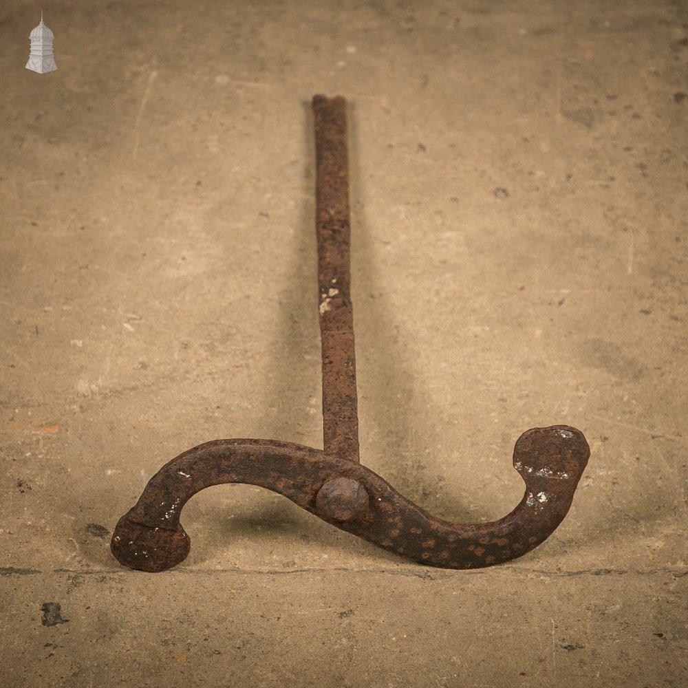 Reclaimed Wall Tie, Wall Plate, Wrought Iron Wall Anchor