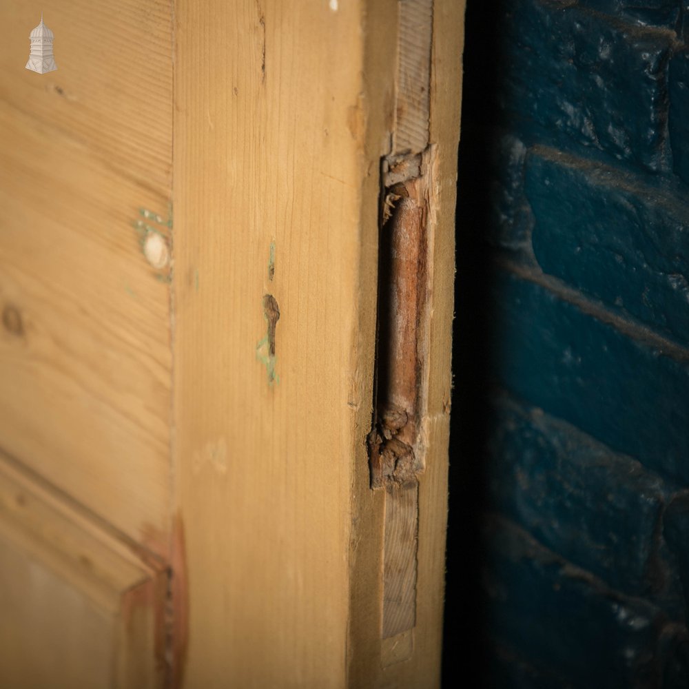 Victorian Glazed Door, 4 Panel Pine