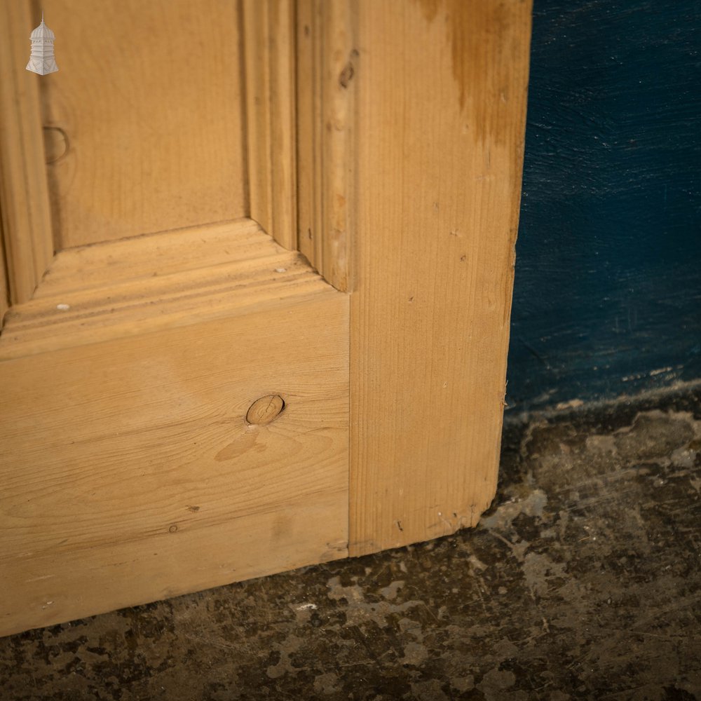 Victorian Glazed Door, 4 Panel Pine