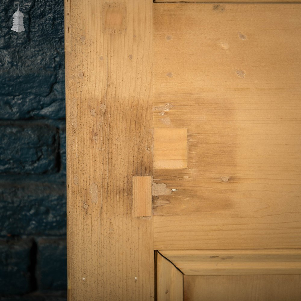 Half Glazed Door, Victorian 3 Panel Pine