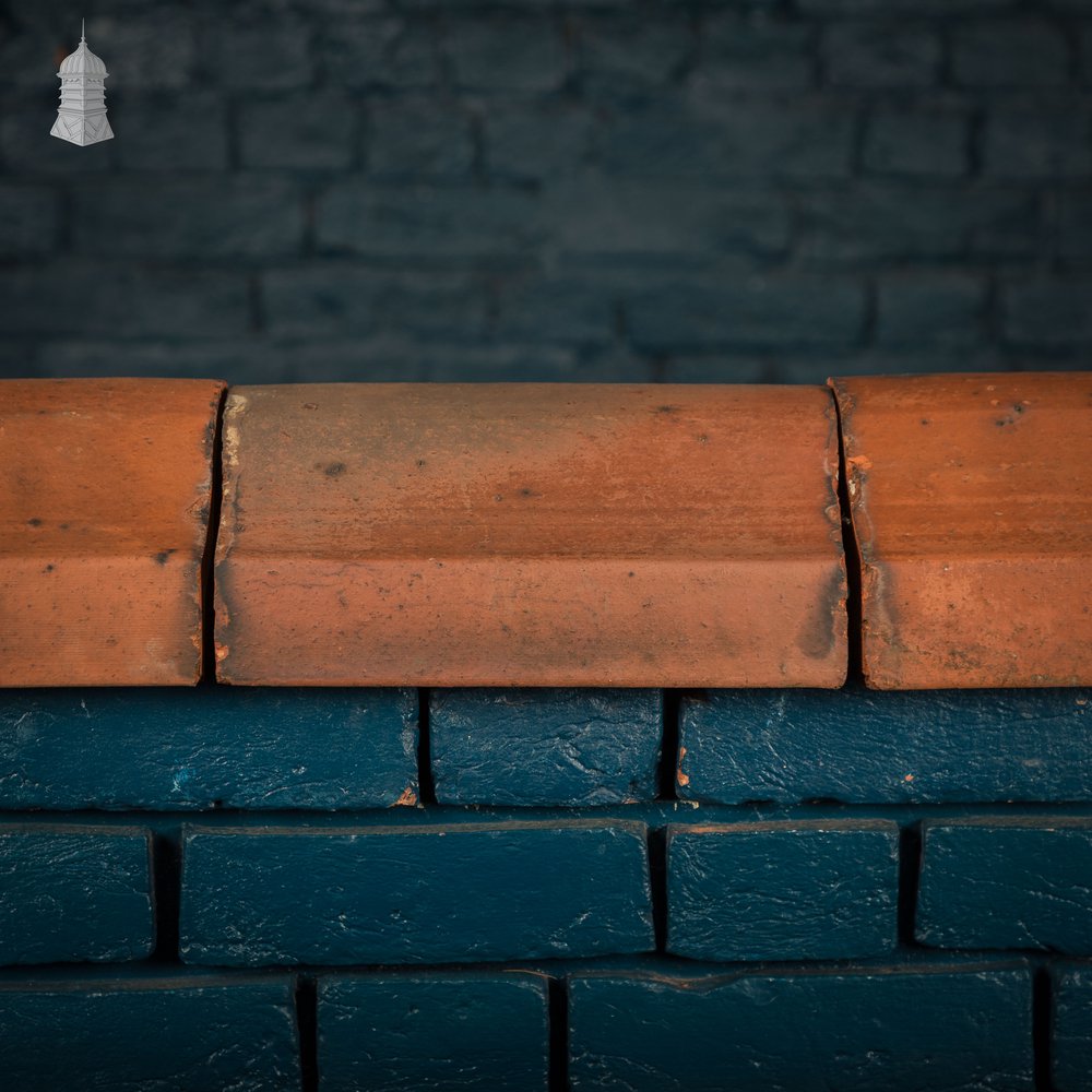 Bishop Hat Wall Copings, Terracotta a run of 1.5M