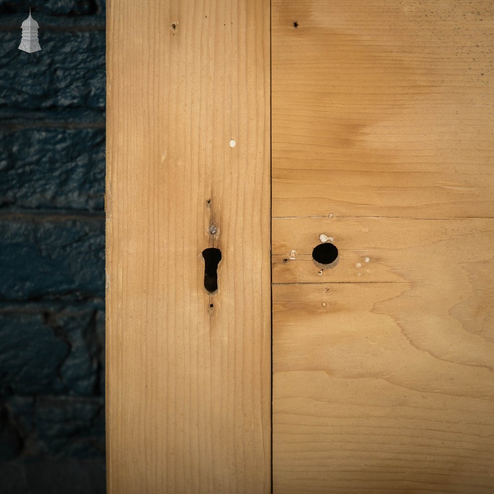 Pine Paneled Door, Victorian 4 Panel mouldings