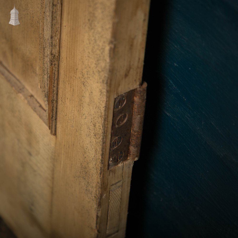 Pine Paneled Door, Victorian 4 Panel mouldings