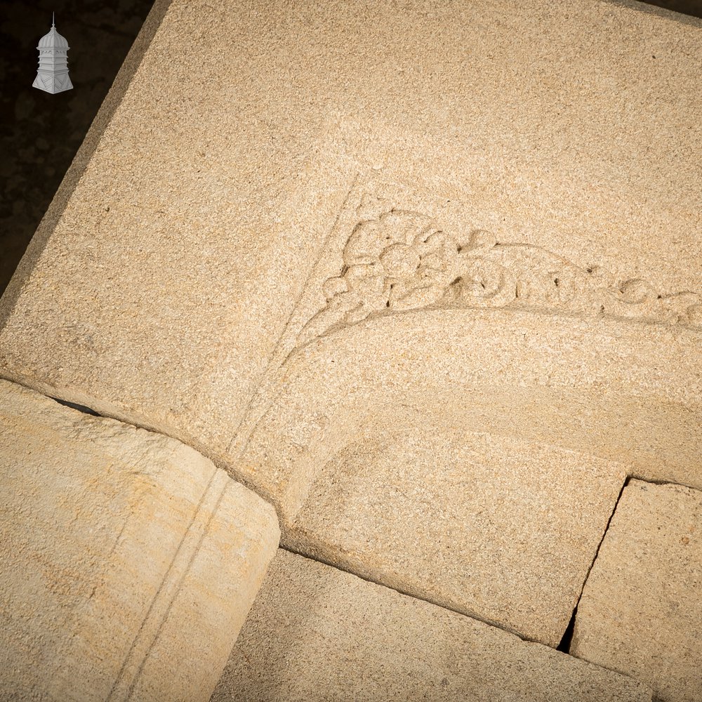 Sandstone Fireplace & Hearth