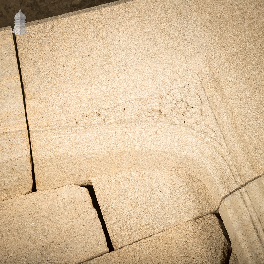Sandstone Fireplace & Hearth