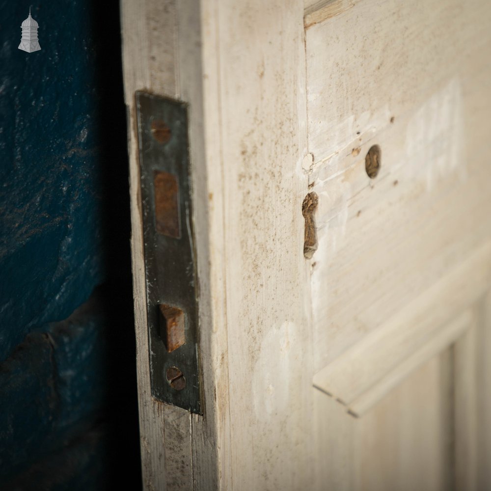 Half Glazed Door, Victorian 4 Panel Pine