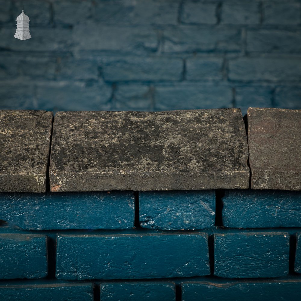 Staffordshire Blue Copings, Twice Weathered - A Run of 3.5M