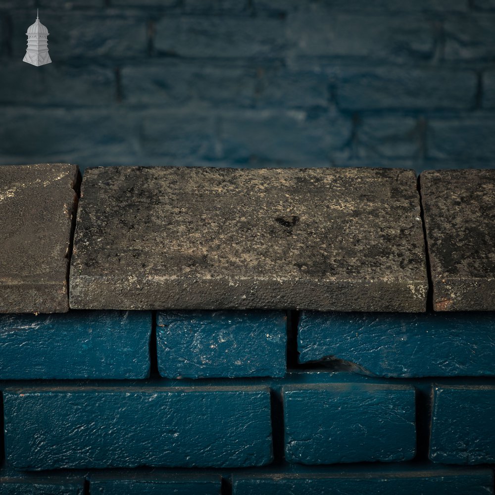 Staffordshire Blue Copings, Twice Weathered - A Run of 3.5M
