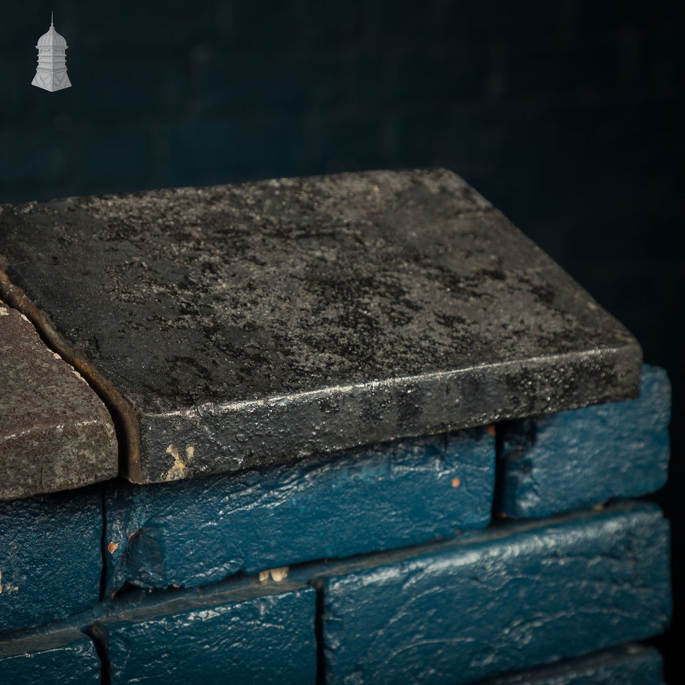 Staffordshire Blue Copings, Twice Weathered - A Run of 3.5M