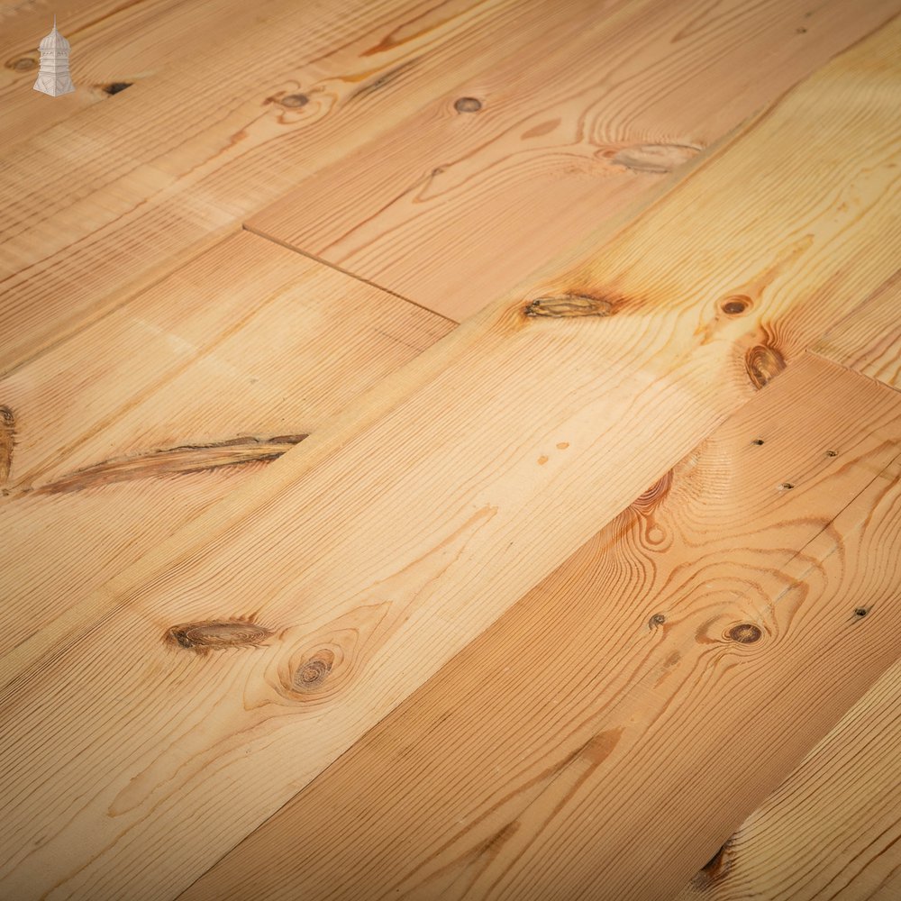 Resawn Pine Floorboards, 9 ¾" Wide, Batch of 30 Square Metres