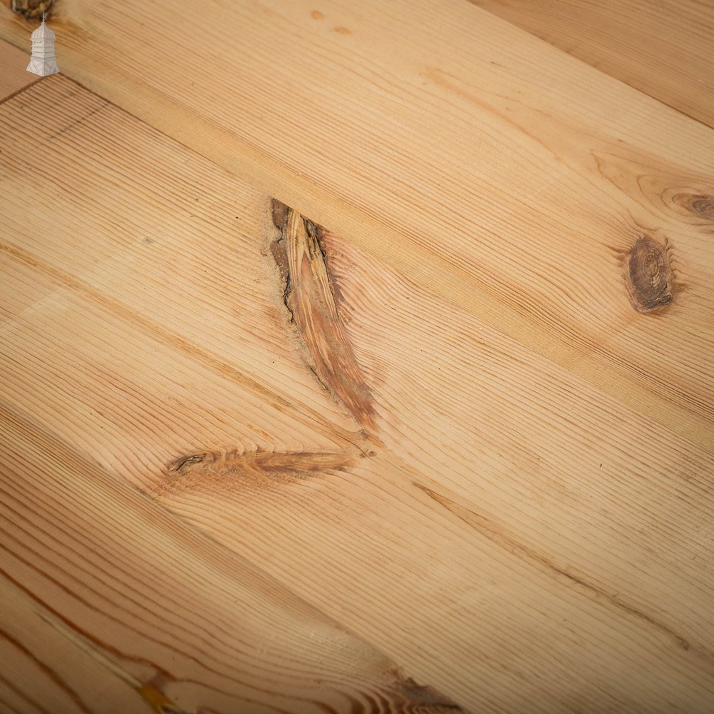 Resawn Pine Floorboards, 9 ¾" Wide, Batch of 30 Square Metres