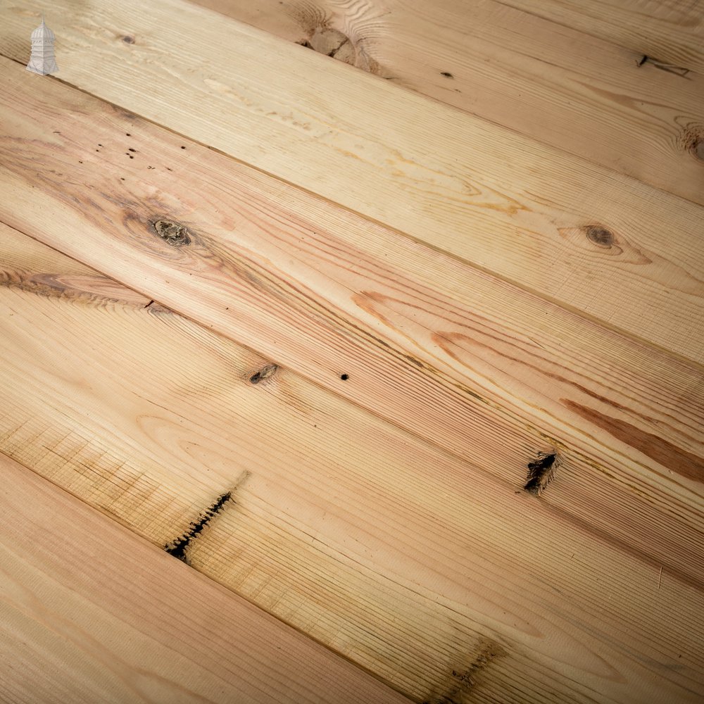 Resawn Pine Floorboards, 9 ¾" Wide, Batch of 30 Square Metres