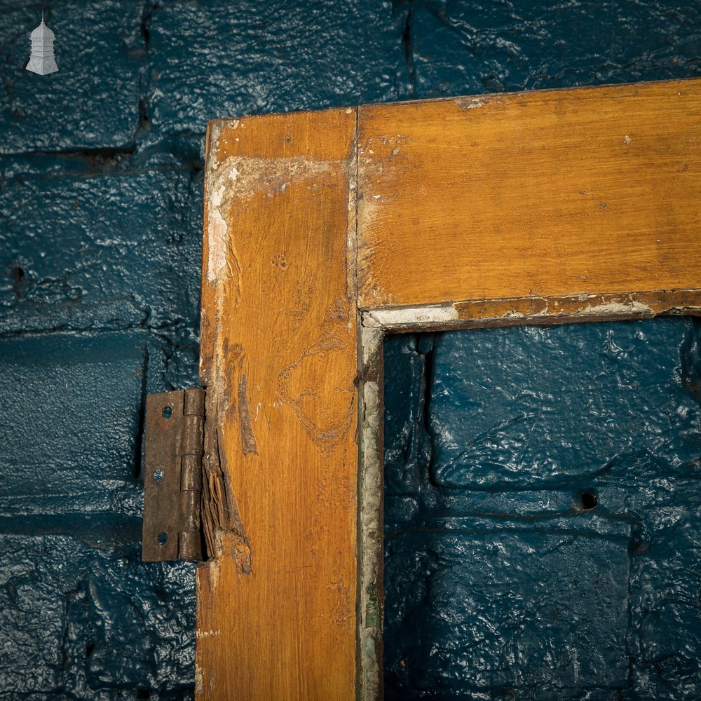 Half Glazed Door, 3 Moulded Panel Pine