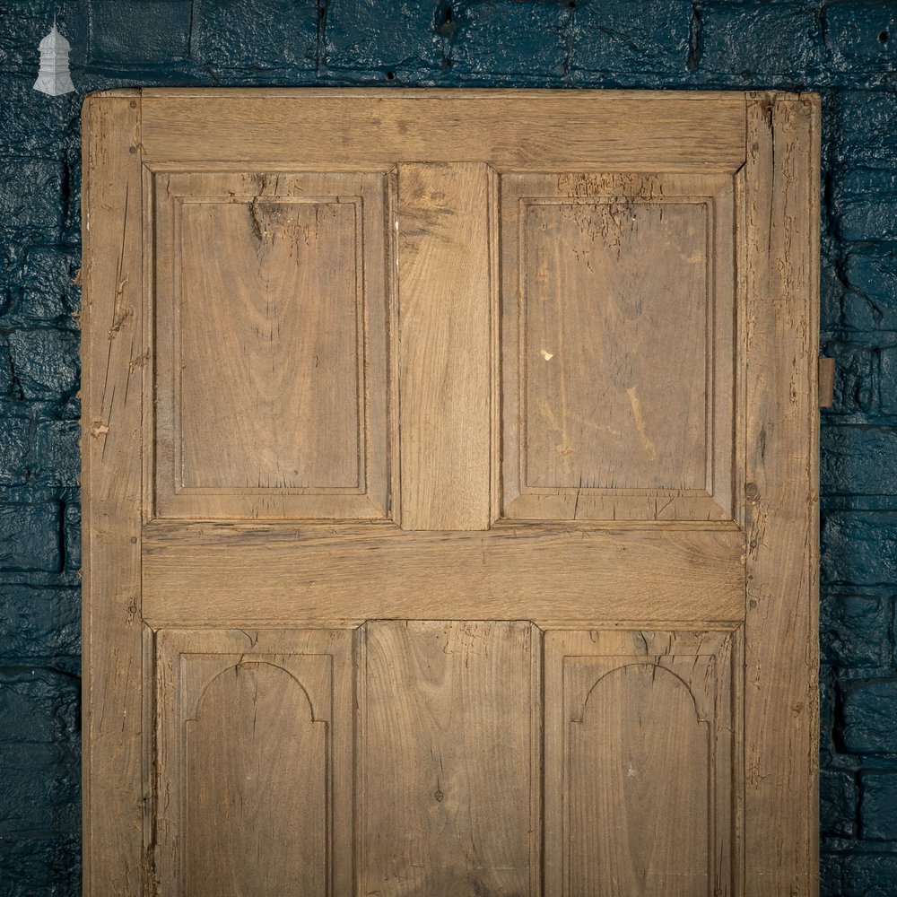 Oak Paneled Door, Moulded 7 Panel