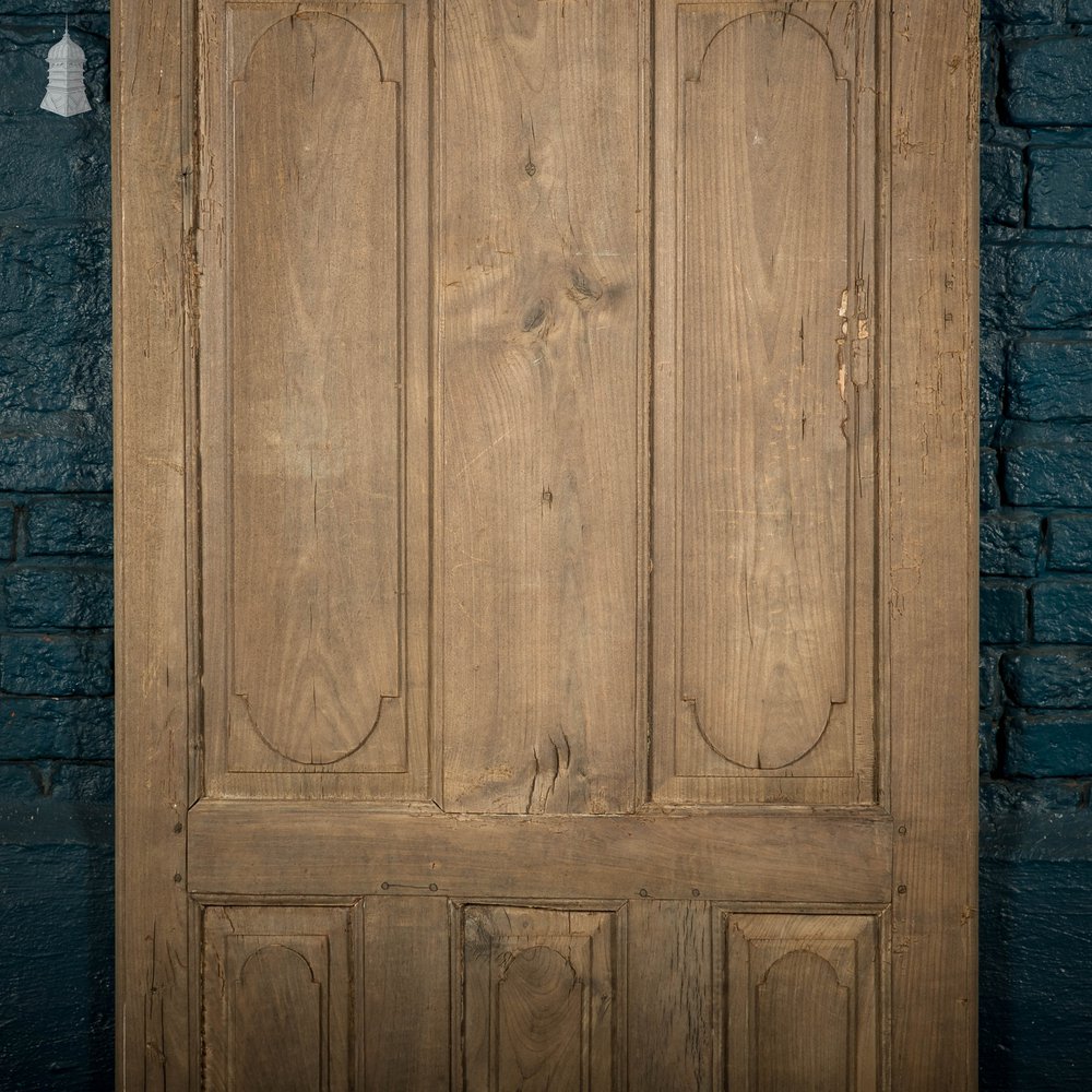 Oak Paneled Door, Moulded 7 Panel