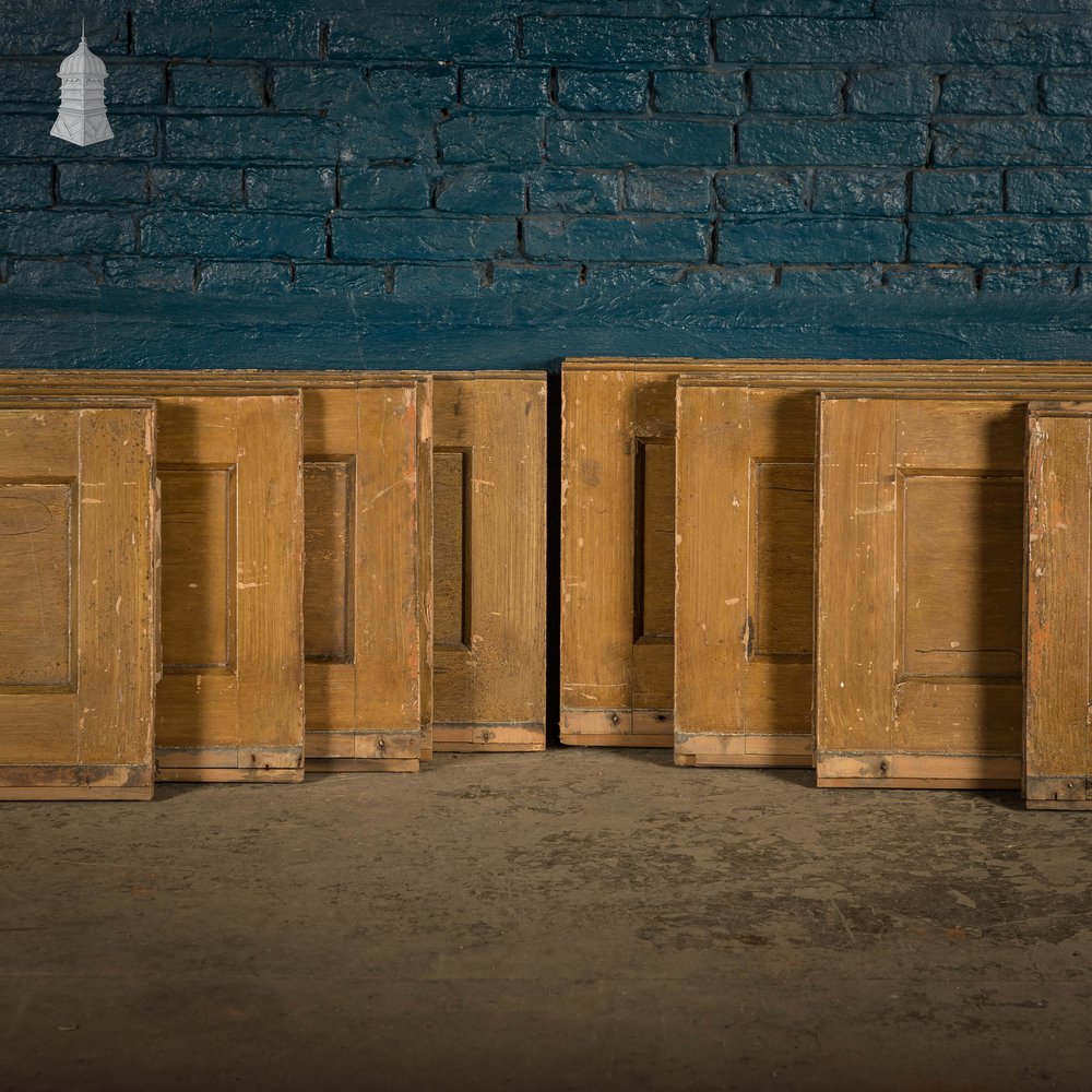 Pine Panelling,  Faux Woodgrain, 2 Panel - A Run of 33M