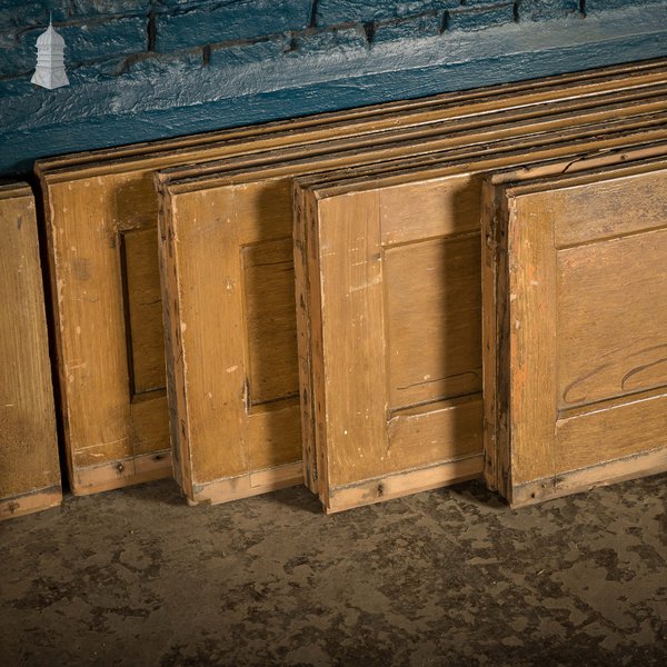 Pine Panelling,  Faux Woodgrain, 2 Panel - A Run of 33M