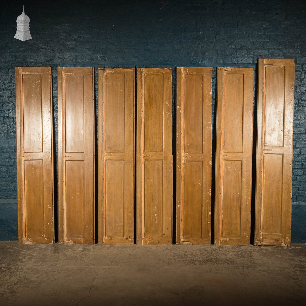 Pine Panelling,  Faux Woodgrain, 2 Panel - A Run of 33M