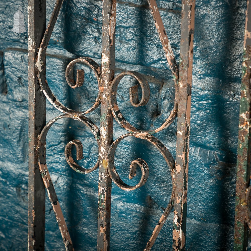 Arch Top Gate, Wrought Iron Pedistrian Gate