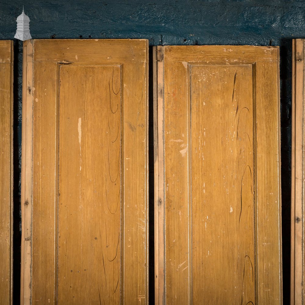 Pine Panelling,  Faux Woodgrain, 2 Panel - A Run of 33M