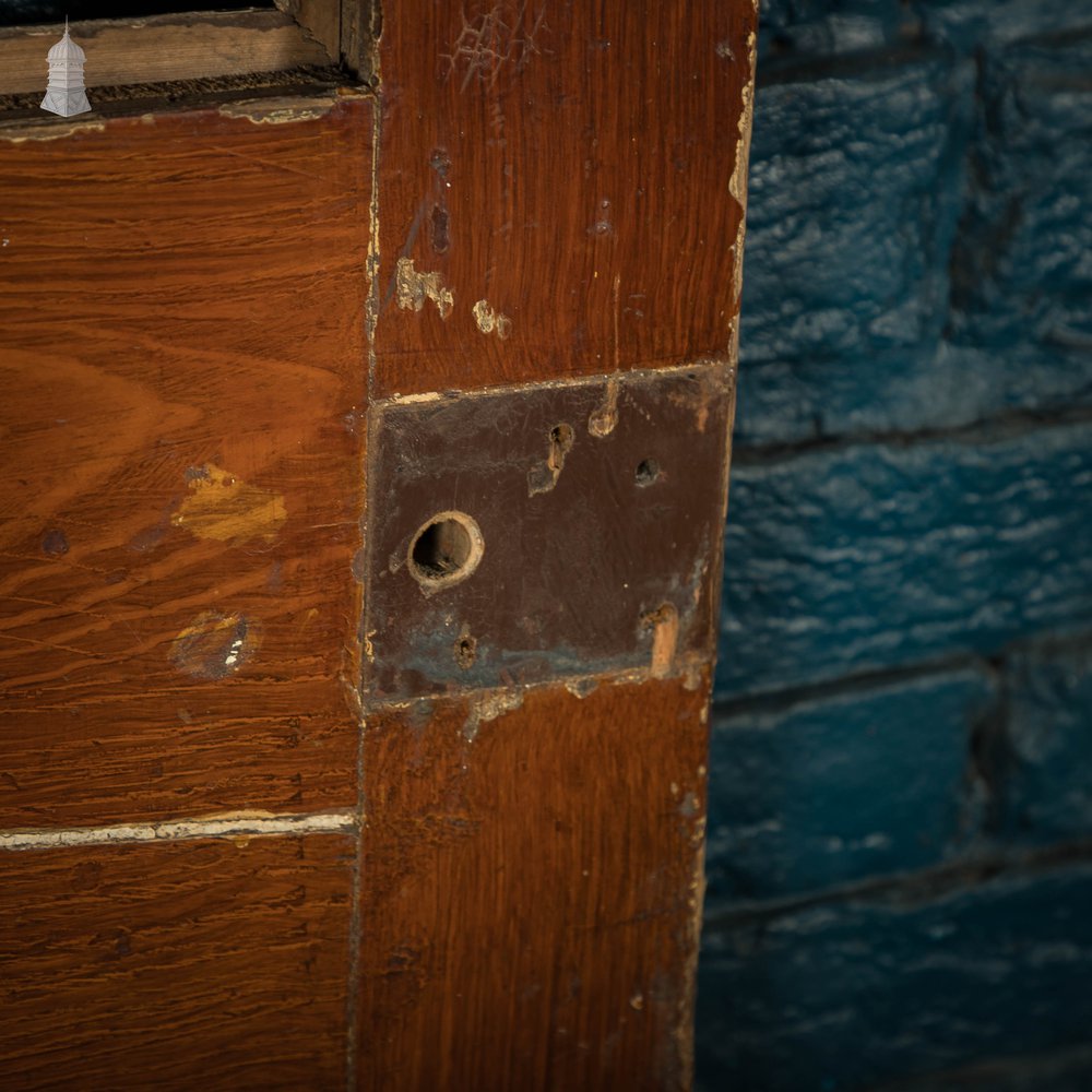 Half Glazed Door, 3 Moulded Panel Pine