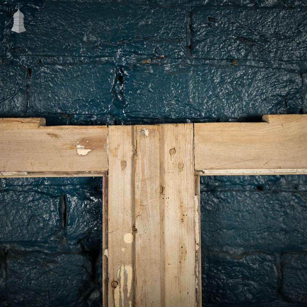 Victorian Window Shutters, With Horizontal Glazing Bars, Pine Pair