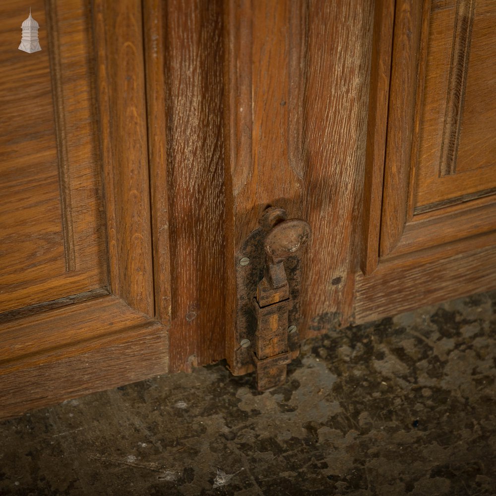 Oak Cupboard Doors, Moulded 2 Panel Pair