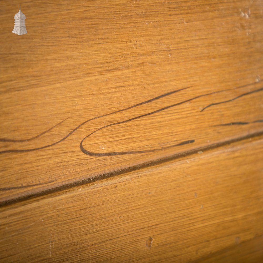 Pine Panelling,  Faux Woodgrain, 2 Panel - A Run of 8M