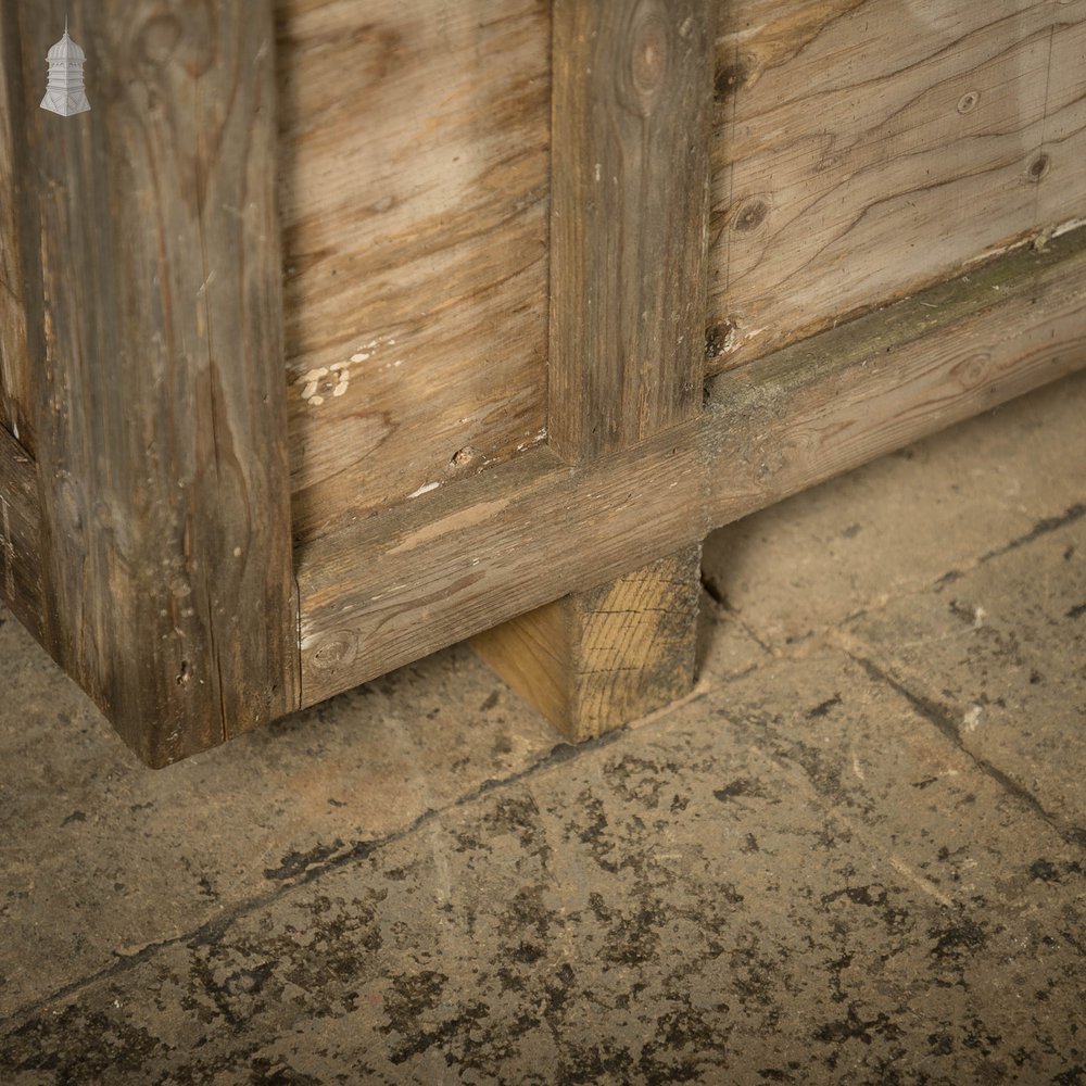 Military Shipping Crates, Pair of Wooden Aircraft Part Shipping Boxes Reclaimed from a Norfolk RAF Base