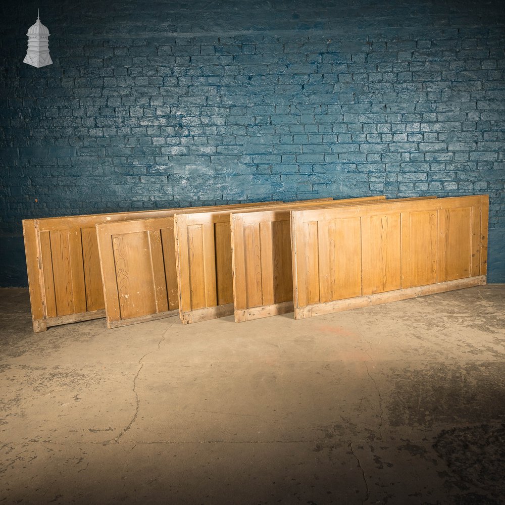 Pine Panelling,  Faux Woodgrain, 2 Panel - A Run of 8M