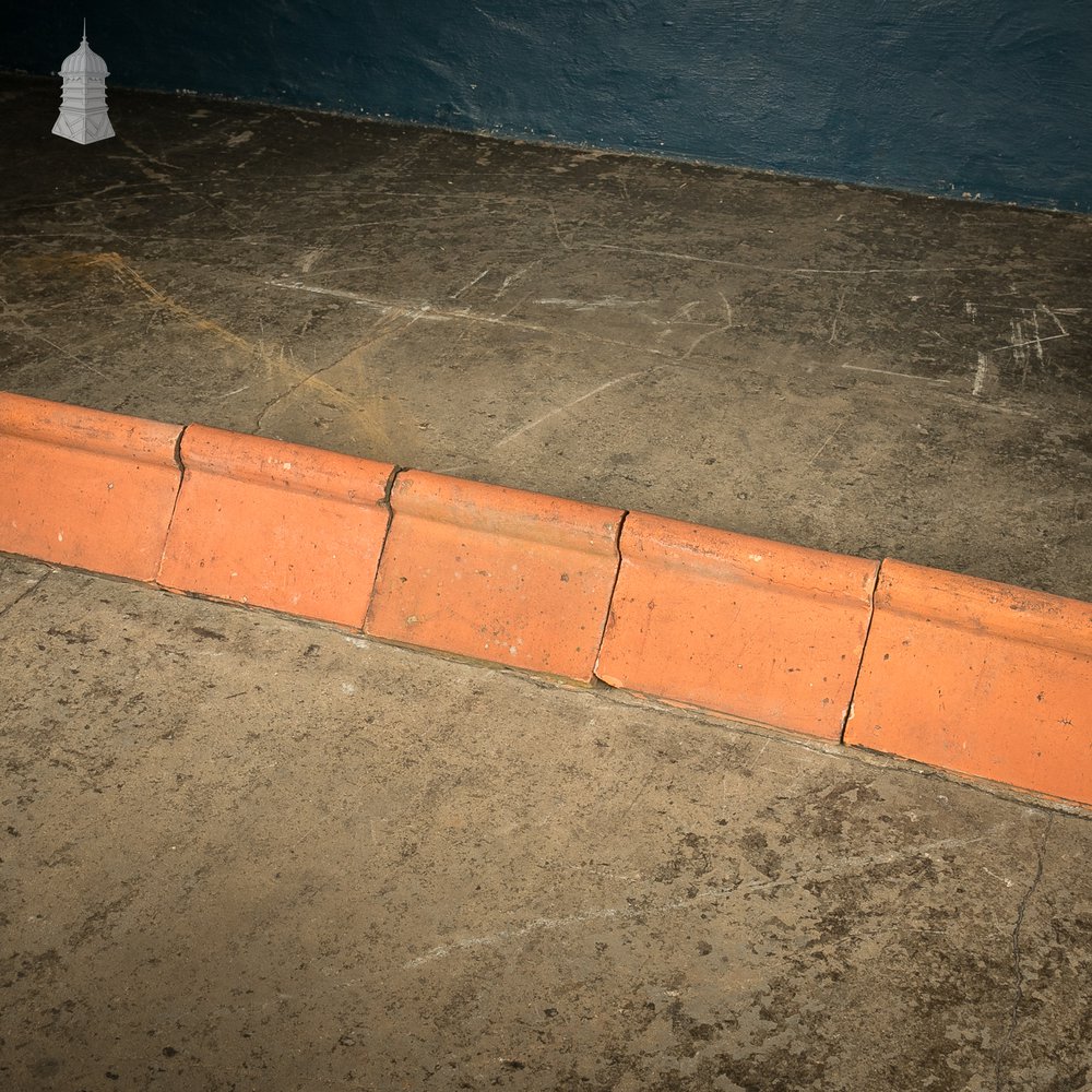 Roll Top Ridge, 12 Red Tiles – A Run of 3.6 Metres