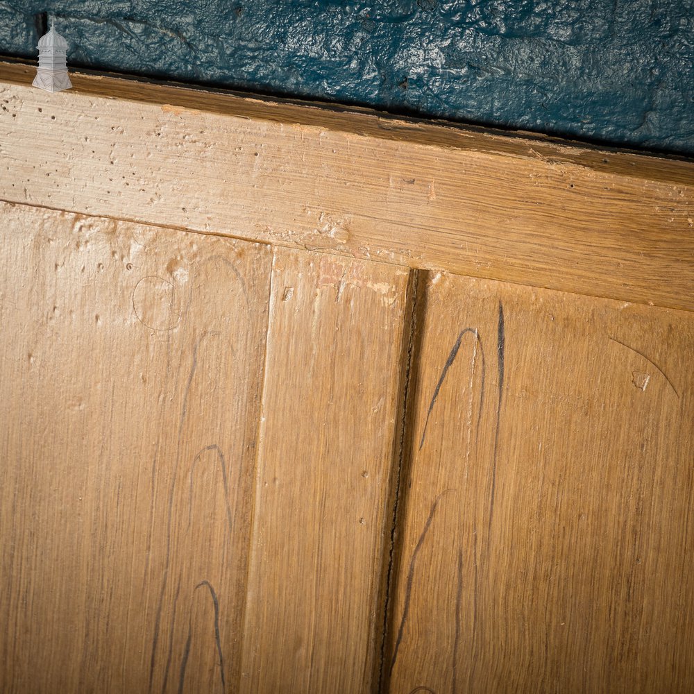 Pine Panelling,  Faux Woodgrain, 2 Panel - A Run of 22M