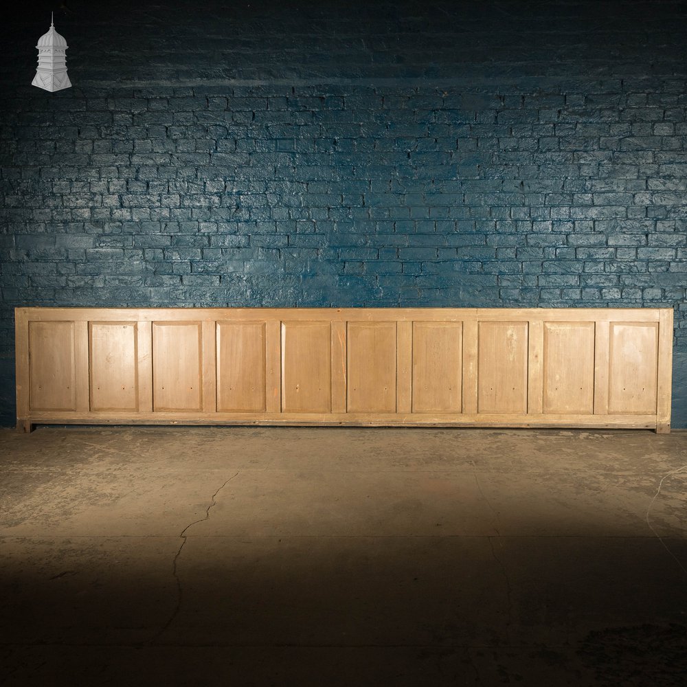 Pine Panelling,  Faux Woodgrain, 2 Panel - A Run of 22M