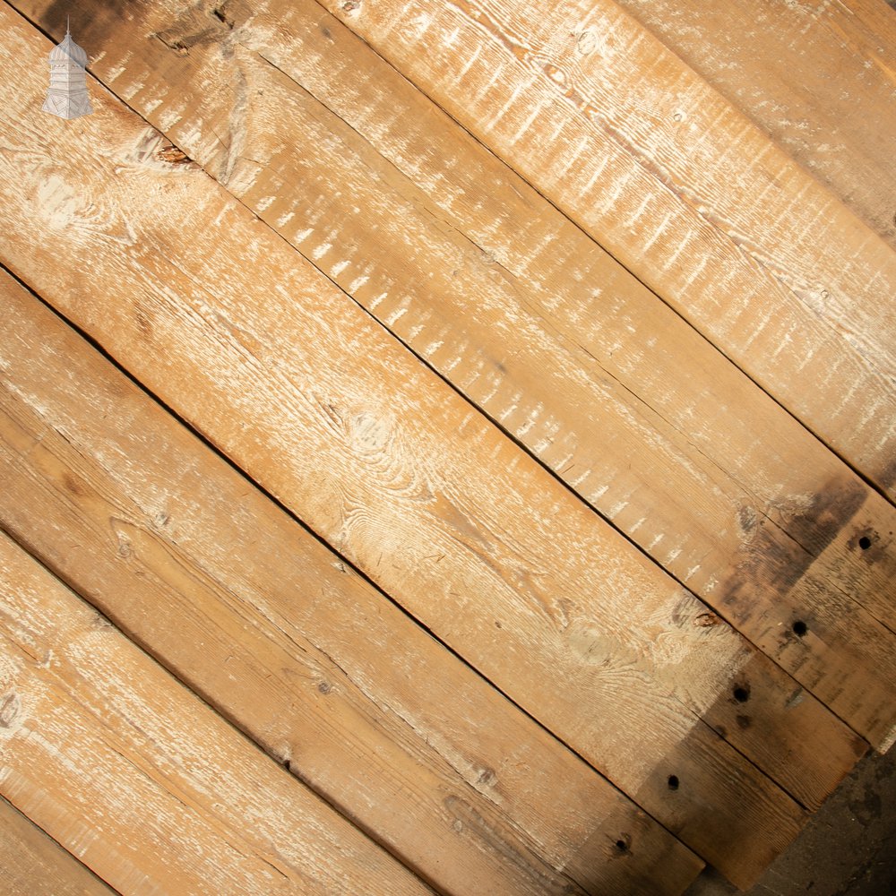 Skimmed Painted Pine Boards, 20mm Thick - 17 Square Metres