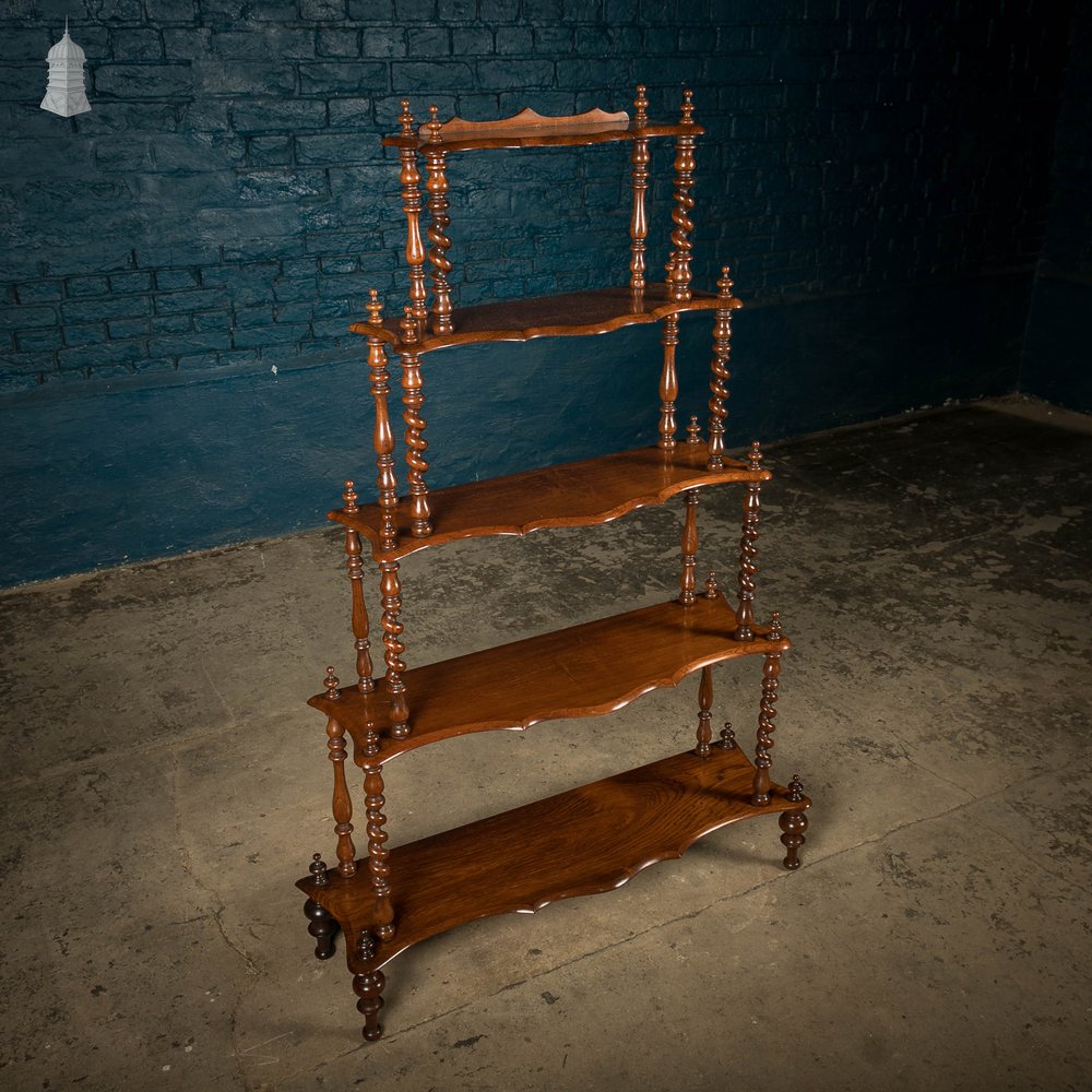 Five-Tier Whatnot, 19th C Rosewood