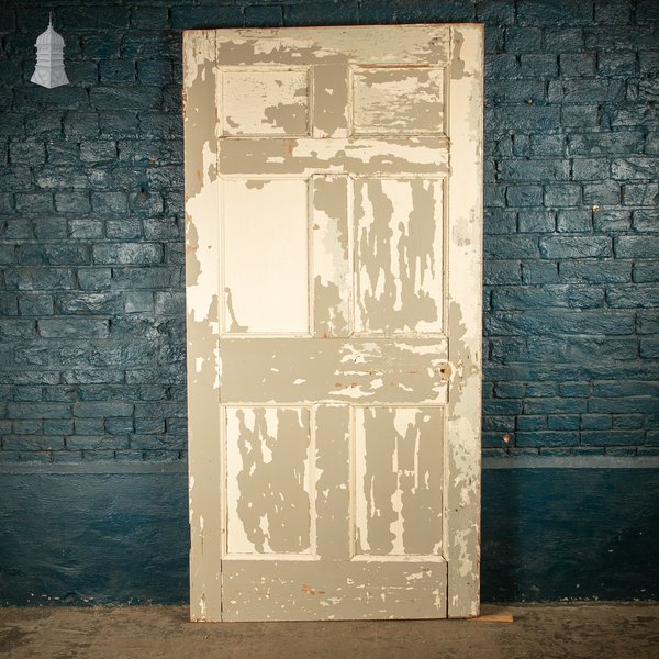 Moulded 6 Panel Door – White & Grey