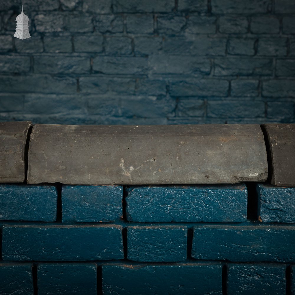 Half Round Wall Cappings, Staffordshire Blue Copings- A Run of 3.5M