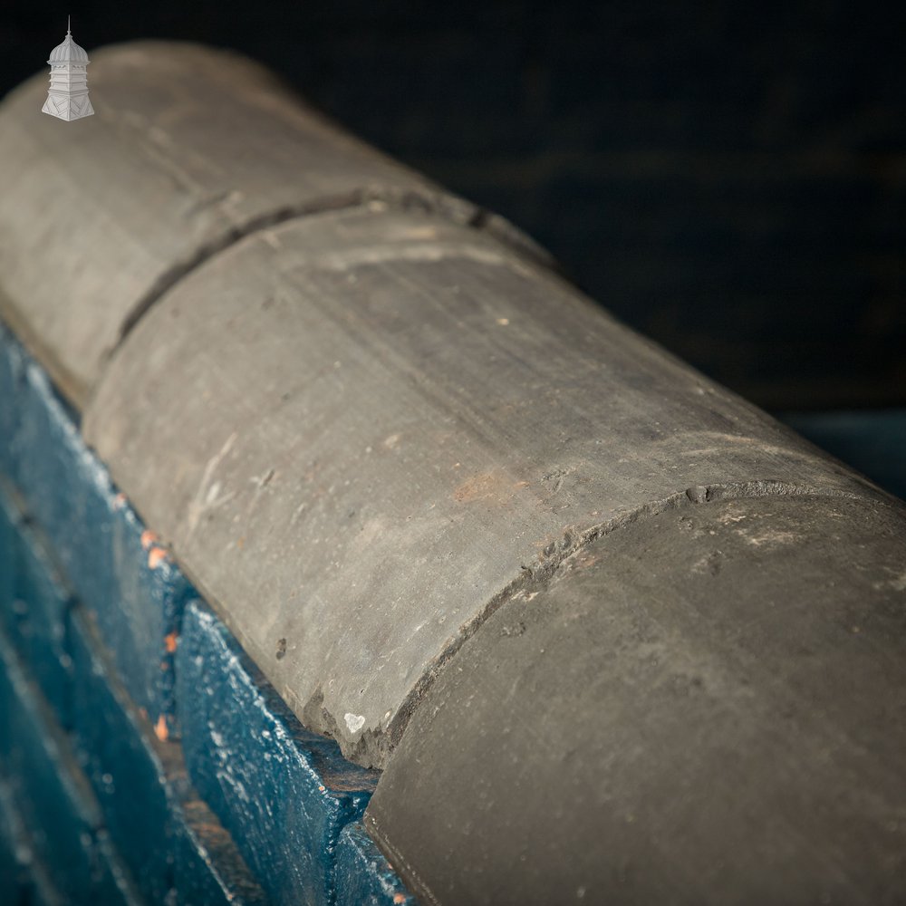 Half Round Wall Cappings, Staffordshire Blue Copings- A Run of 3.5M