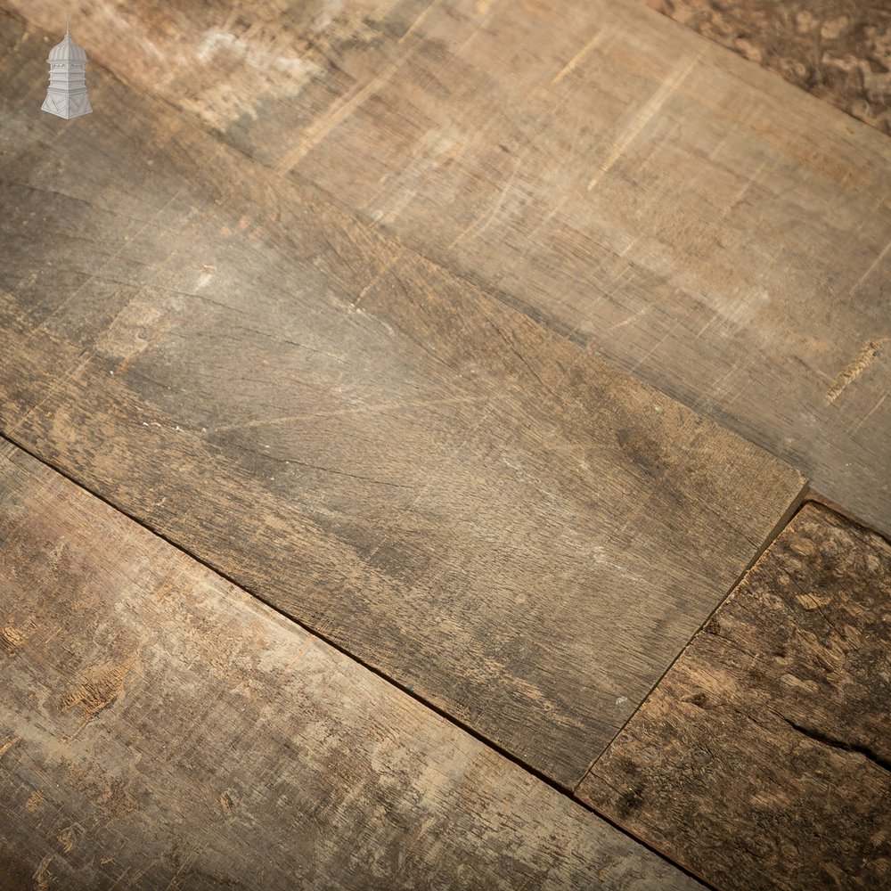 Ekki or Red Ironwood Cladding 13mm Thick, Cut from Riverbank Pilings - 46 Square Metres