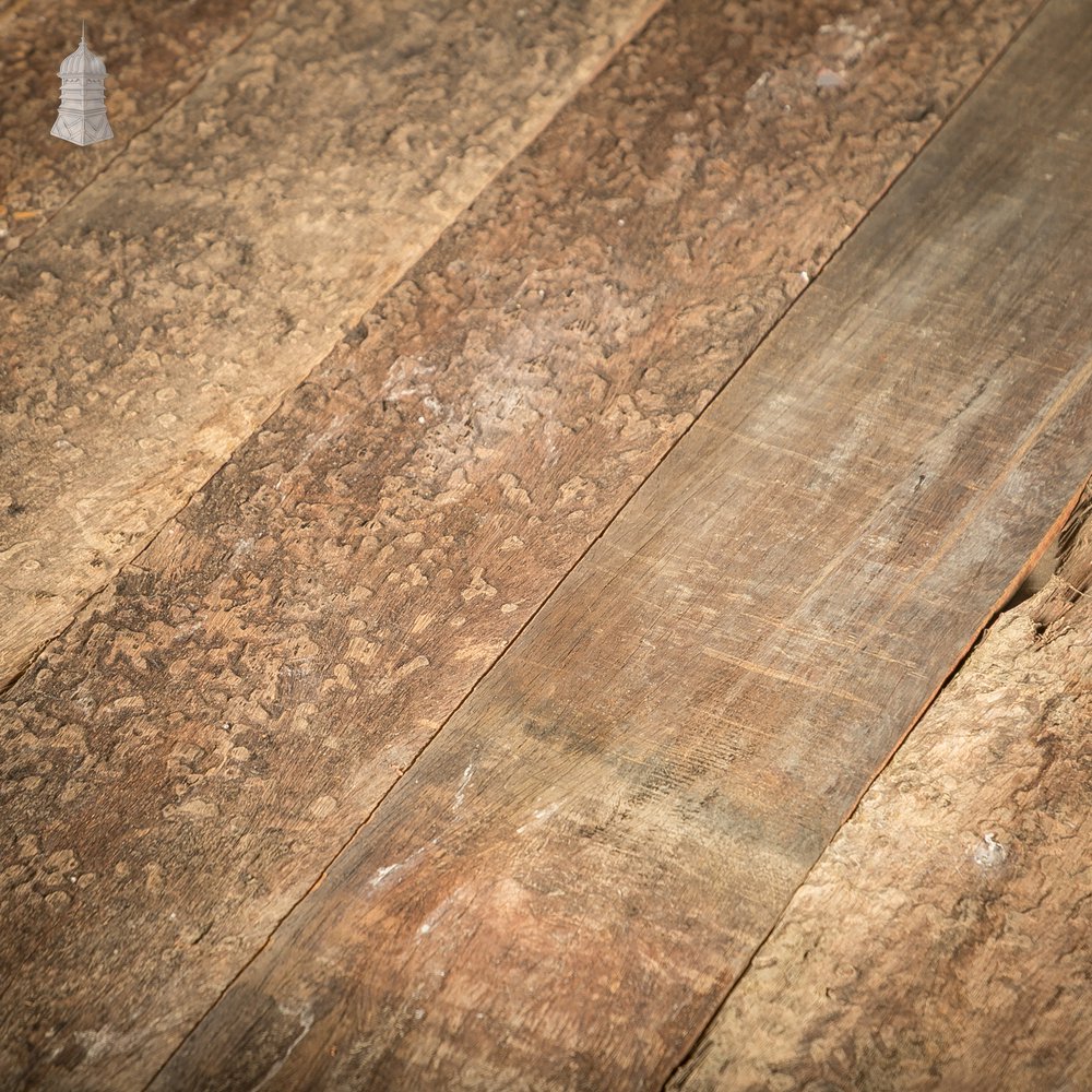Ekki or Red Ironwood Cladding 13mm Thick, Cut from Riverbank Pilings - 46 Square Metres
