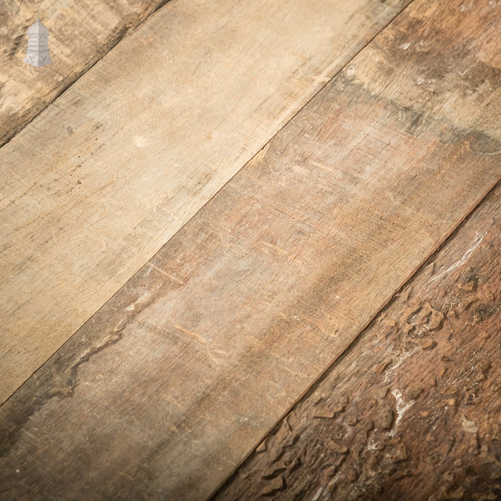 Ekki or Red Ironwood Cladding 13mm Thick, Cut from Riverbank Pilings - 46 Square Metres