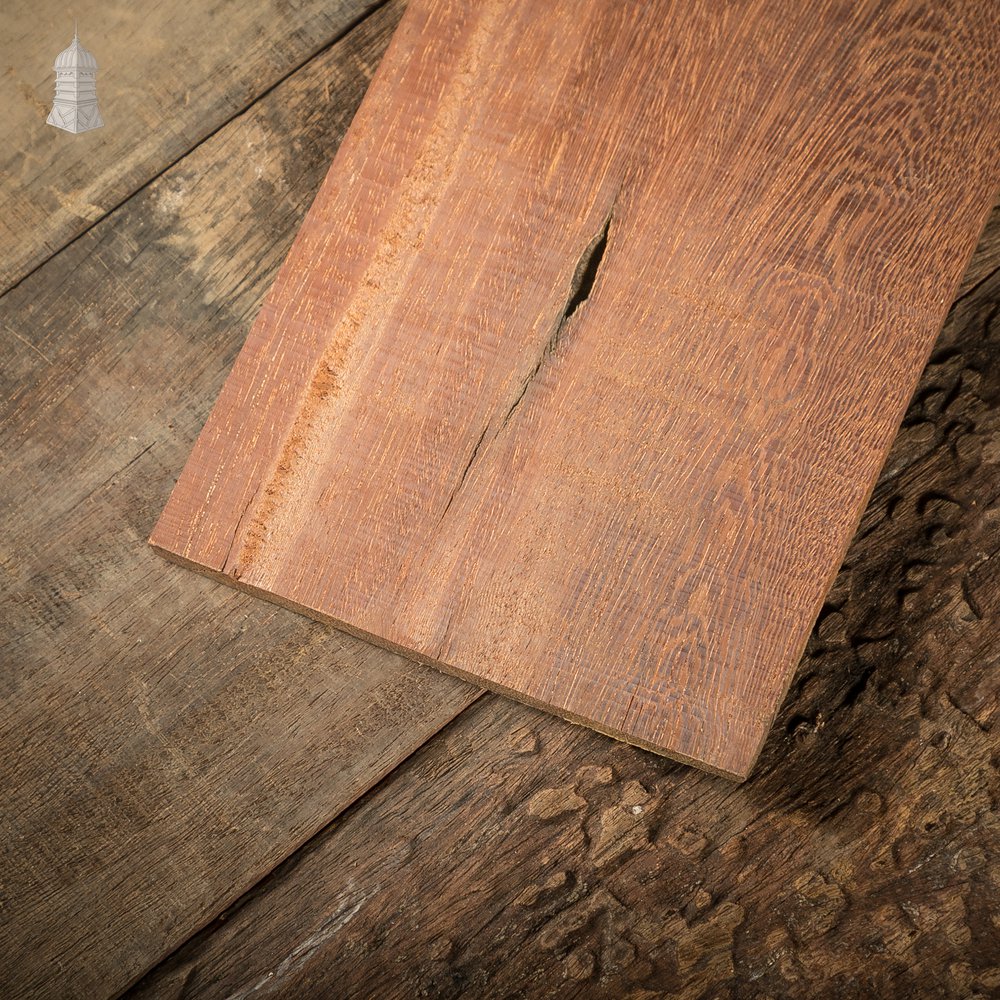 Ekki or Red Ironwood Cladding 13mm Thick, Cut from Riverbank Pilings - 46 Square Metres