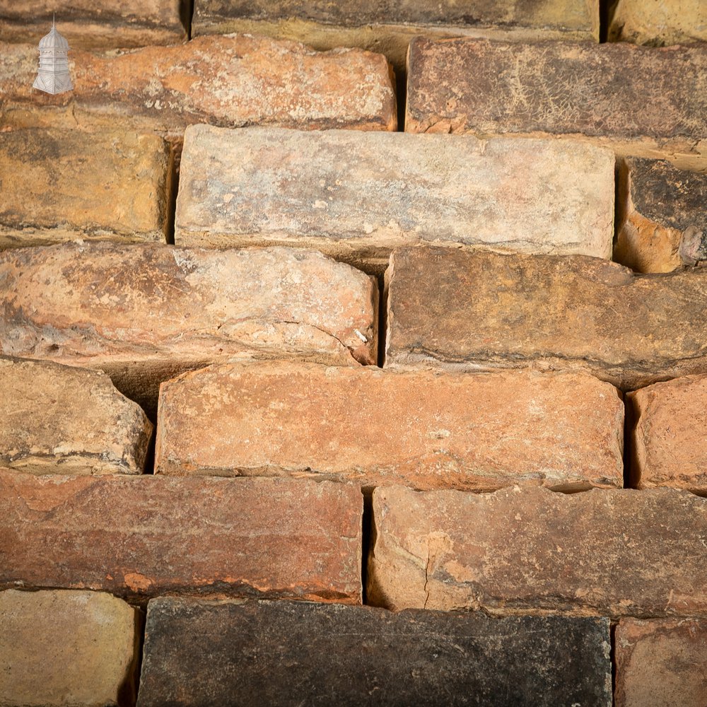 Worn Buff Floorbricks, Batch of 388 - 5.5 Square Metres