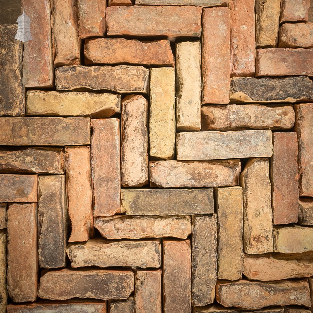 Worn Buff Floorbricks, Batch of 388 - 5.5 Square Metres