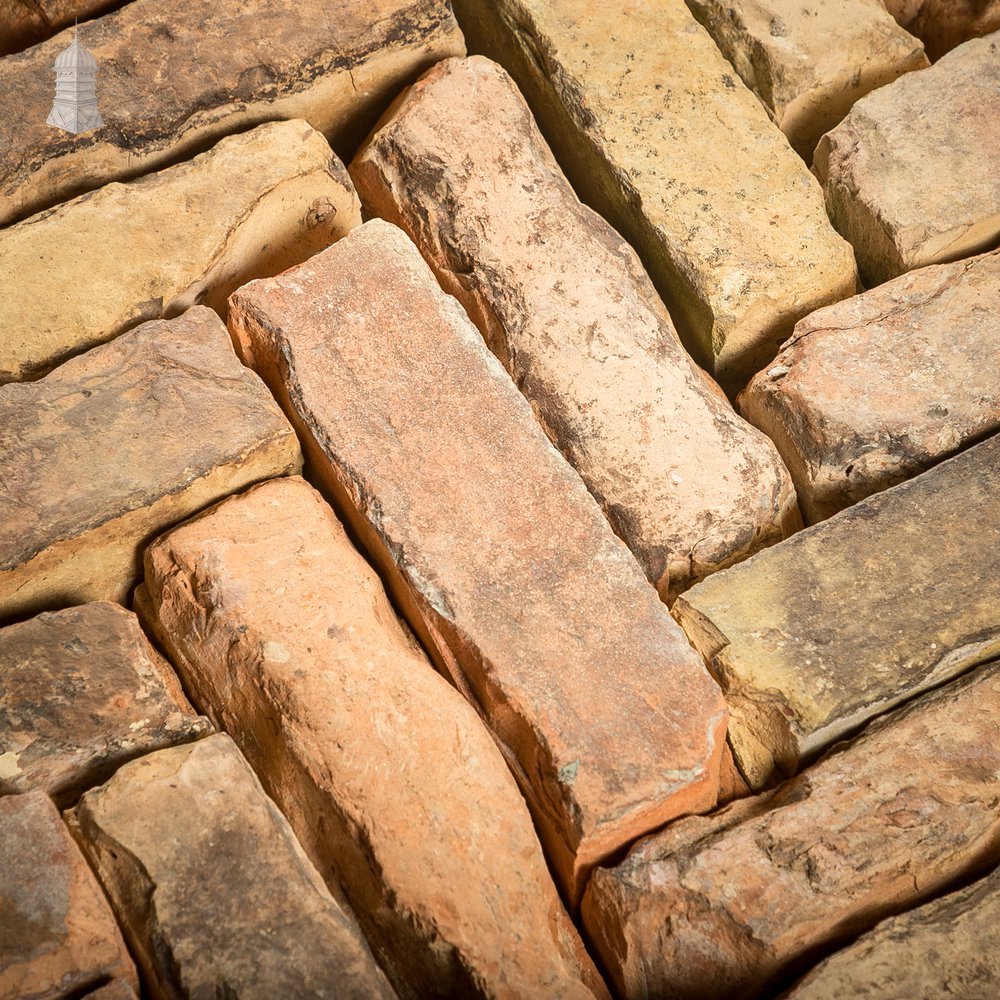 Worn Buff Floorbricks, Batch of 388 - 5.5 Square Metres