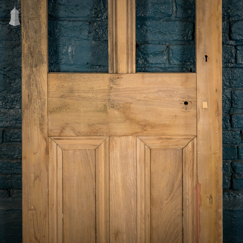 Half Glazed Door, 19th C Mahogany