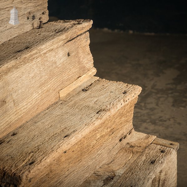 Rustic Oak Stair Treads