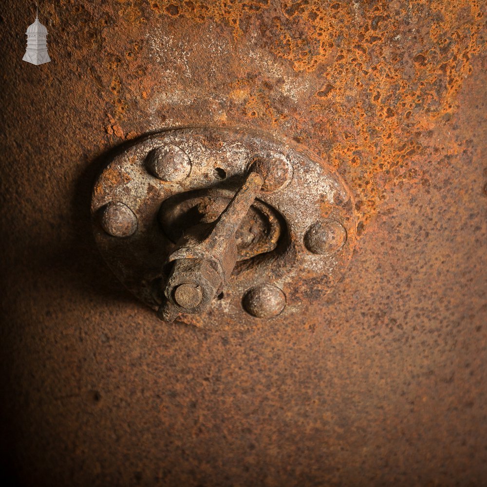 Antique Riveted Vertical Steam Boiler